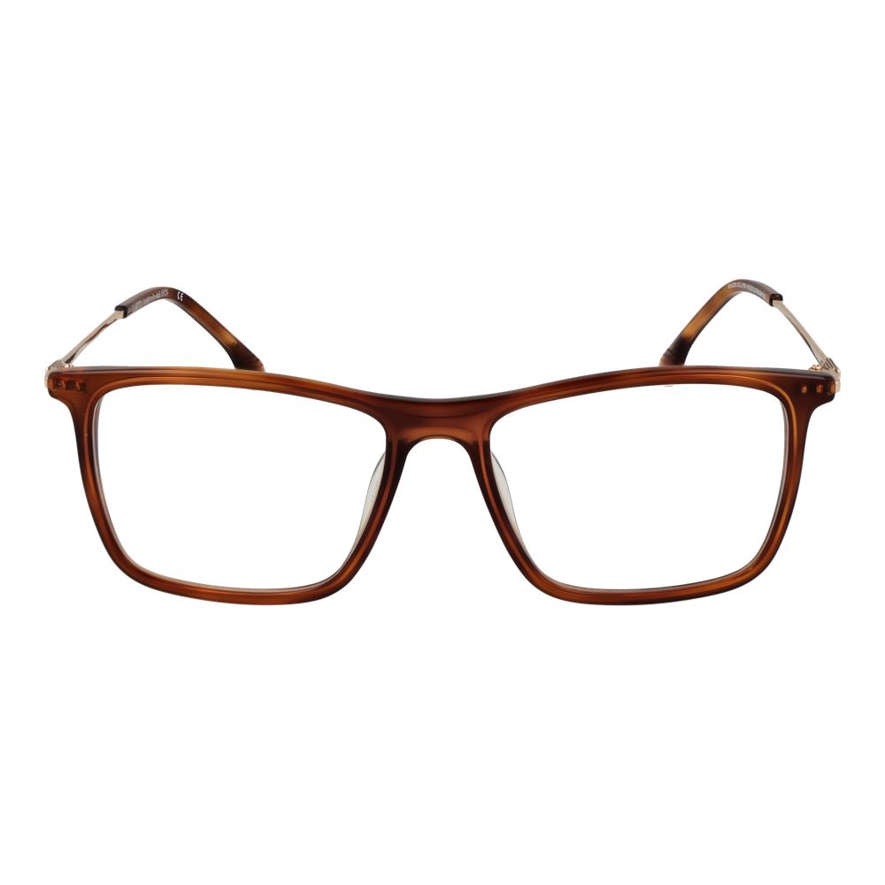 Lozza Brown Men's Optical Frames – Rectangle Full-Rim, 54mm