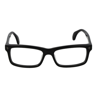Lozza Black Men's Optical Frames – Full-Rim Rectangle Design