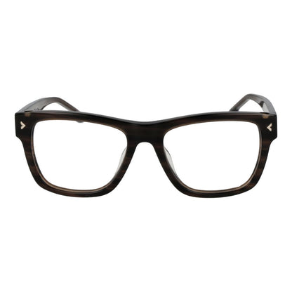 Lozza Men's Optical Glasses – Brown Rectangle Frame, 53mm