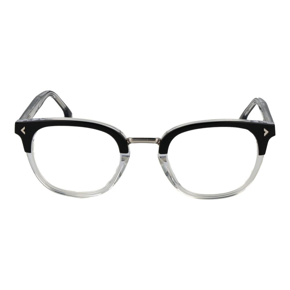 Lozza Black Cellulose Acetate Glasses – Unisex Full-Rim Frames
