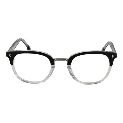 Lozza Black Cellulose Acetate Glasses – Unisex Full-Rim Frames