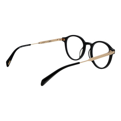 Police Women's Black Metal Glasses – Panto Full-Rim Frame