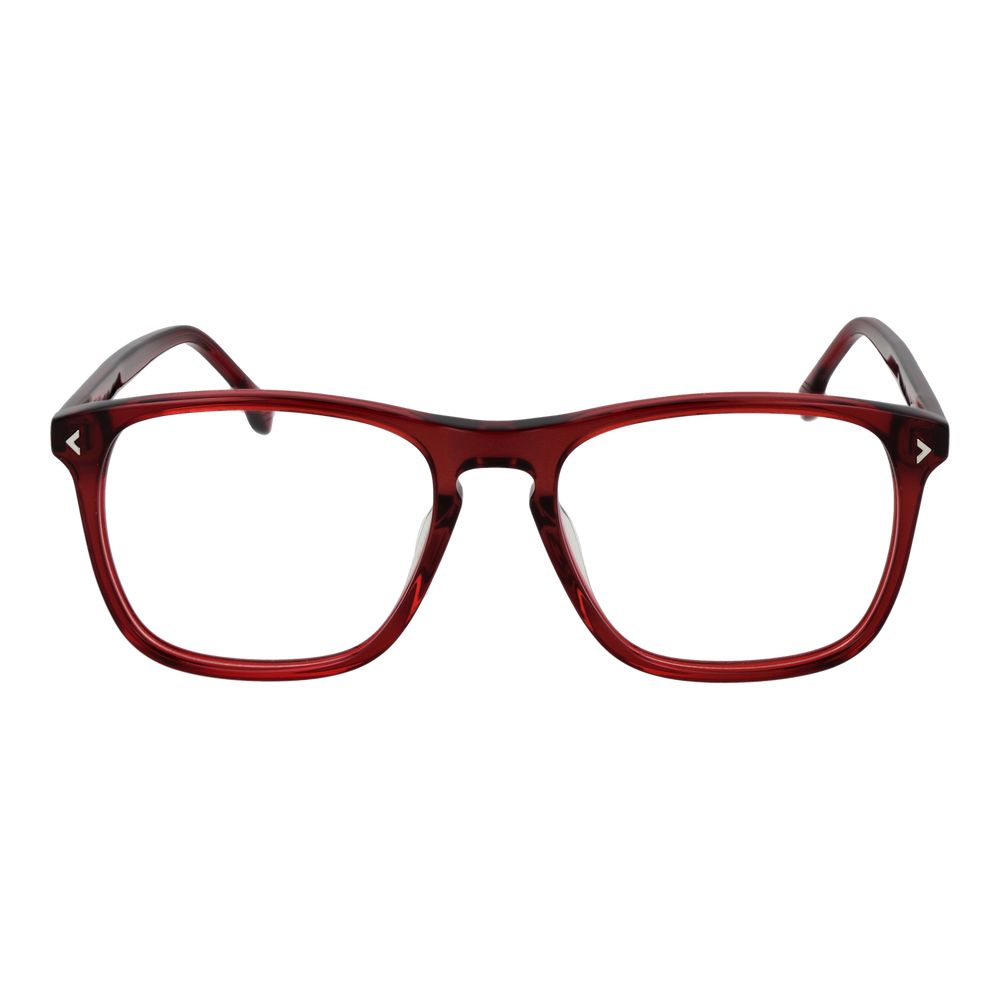 Lozza Men’s Multicolor Optical Glasses – Red Square Frame
