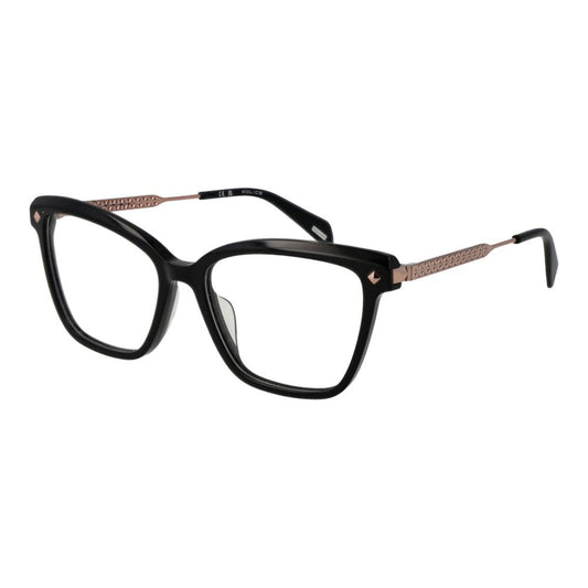 Police Women's Black Metal Optical Glasses – Full-Rim Frames