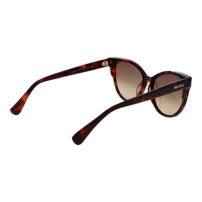 Max Mara Women’s Sunglasses – Brown Cat Eye Frame, Gradient Lenses