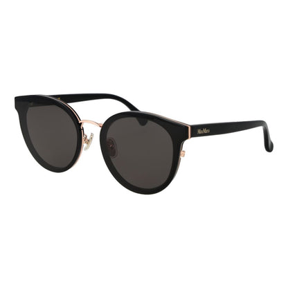 Max Mara Women's Sunglasses – Black Full-Rim Frame, Black Lenses