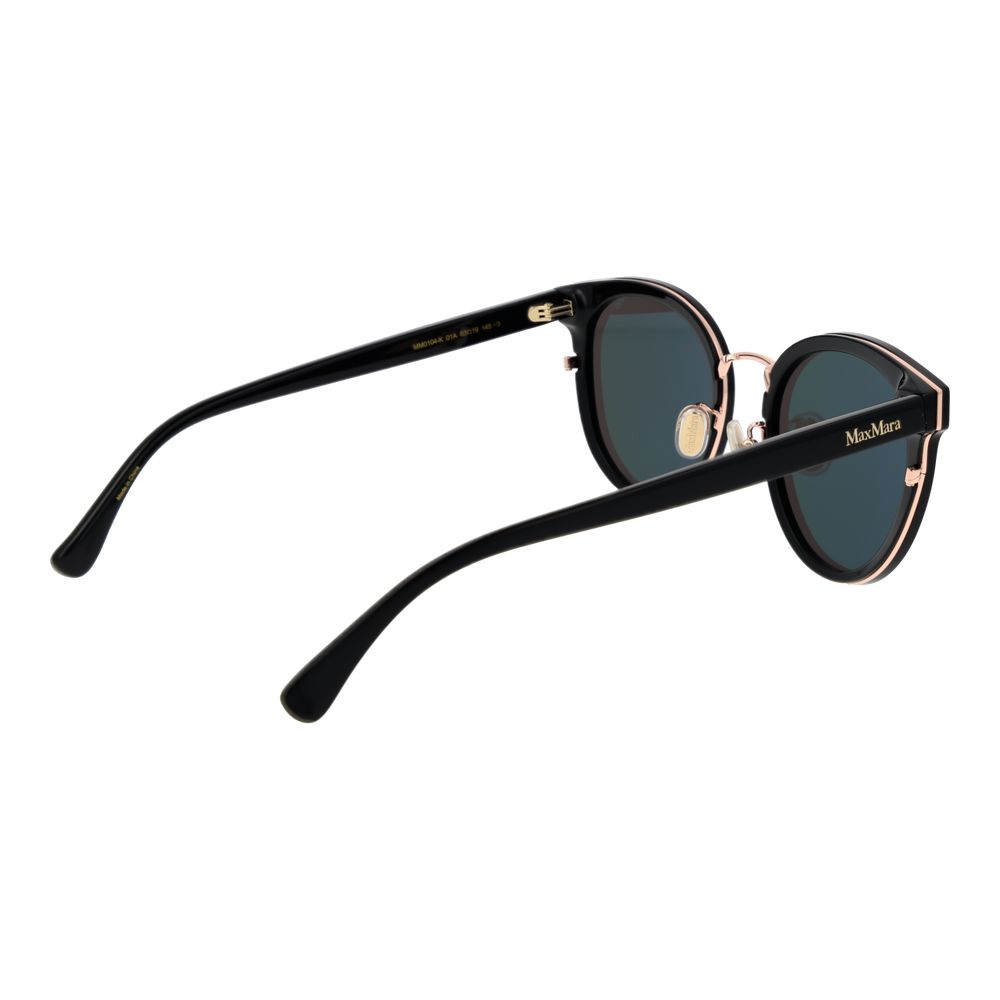 Max Mara Women's Sunglasses – Black Full-Rim Frame, Black Lenses