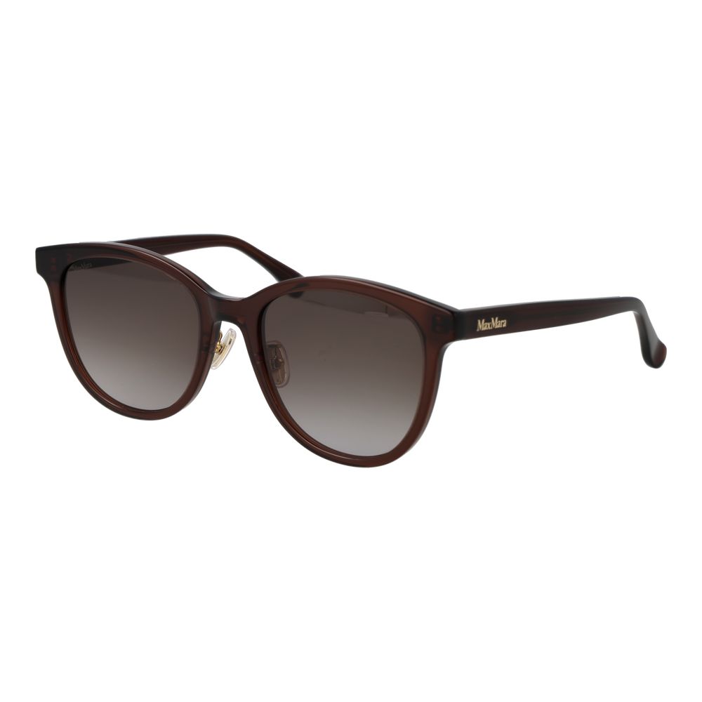 Max Mara Women’s Sunglasses – Brown Butterfly Frame, Brown Gradient Lenses