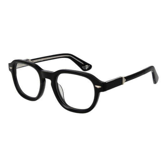 Police Men's Optical Glasses – Black Full-Rim Frame, 50mm