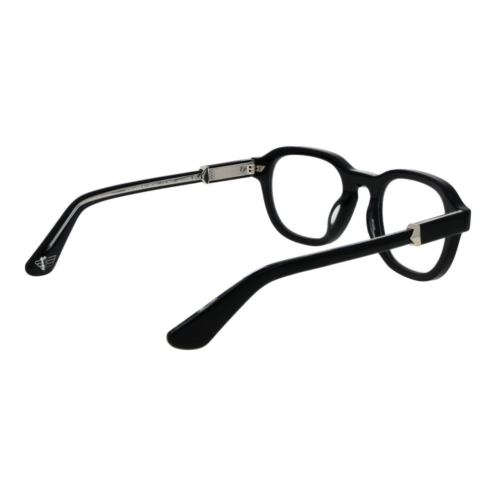 Police Men's Optical Glasses – Black Full-Rim Frame, 50mm