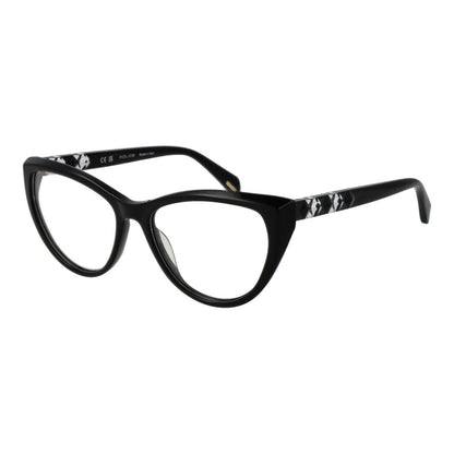 Police Women's Cat Eye Optical Glasses – Black Full-Rim Frame
