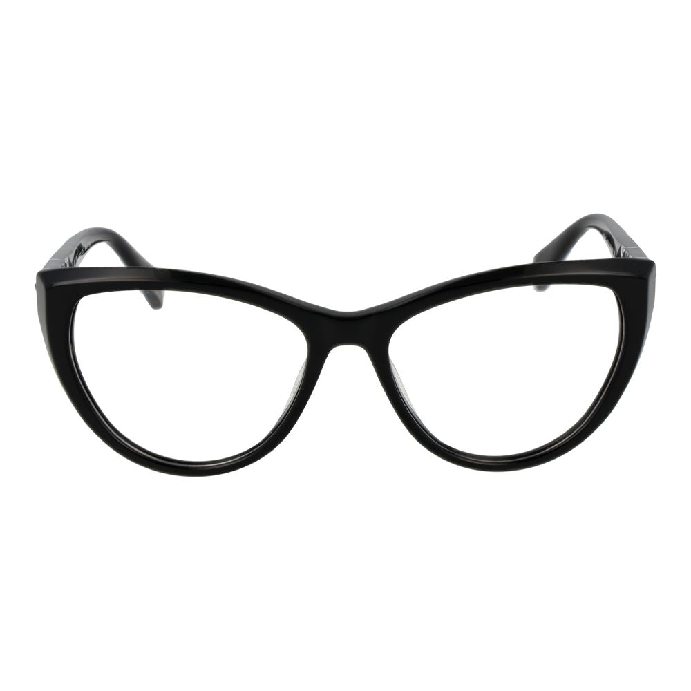 Police Women's Cat Eye Optical Glasses – Black Full-Rim Frame