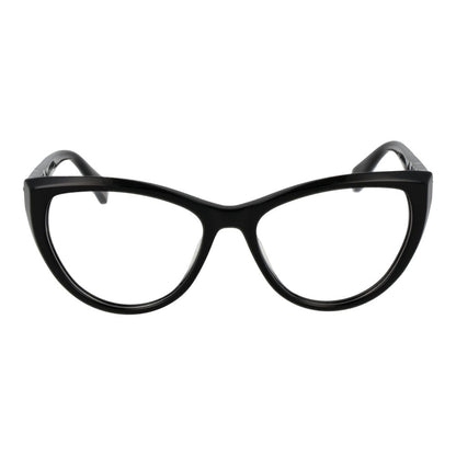 Police Women's Cat Eye Optical Glasses – Black Full-Rim Frame
