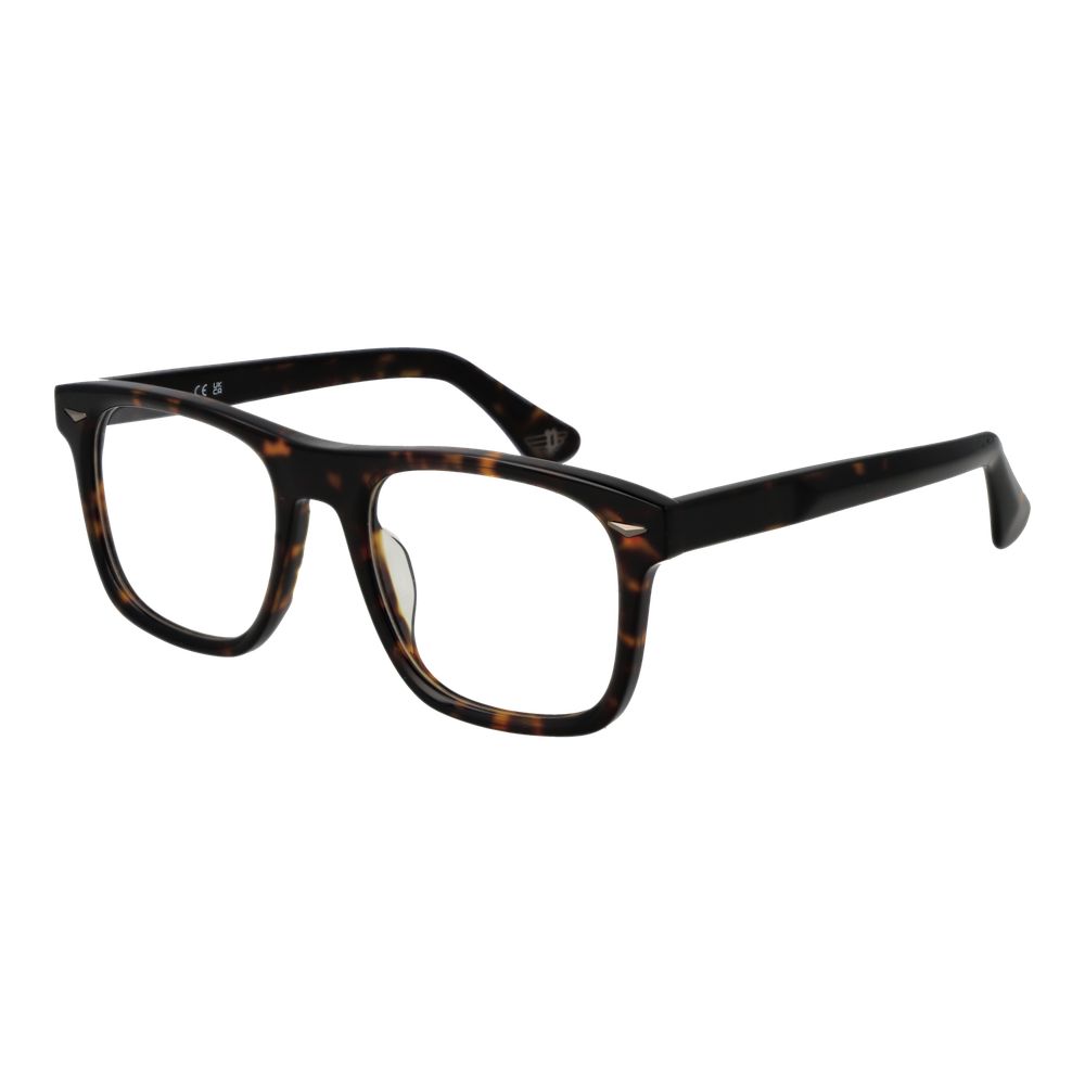 Police Brown Square Optical Frames – Demo Lens Design