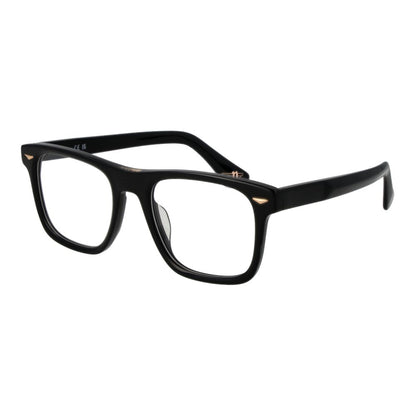 Police Men's Optical Glasses – Black Full-Rim Frame, 52mm