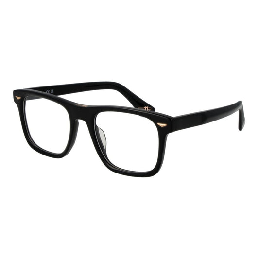 Police Men's Optical Glasses – Black Full-Rim Frame, 52mm
