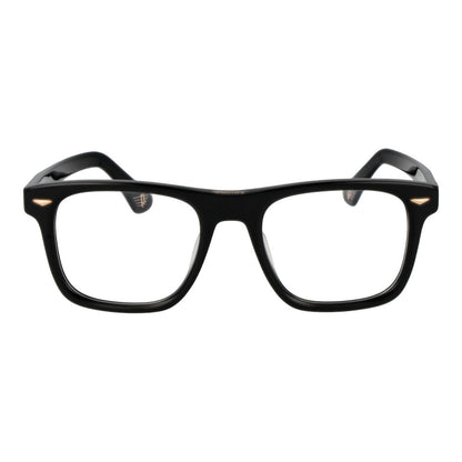 Police Men's Optical Glasses – Black Full-Rim Frame, 52mm