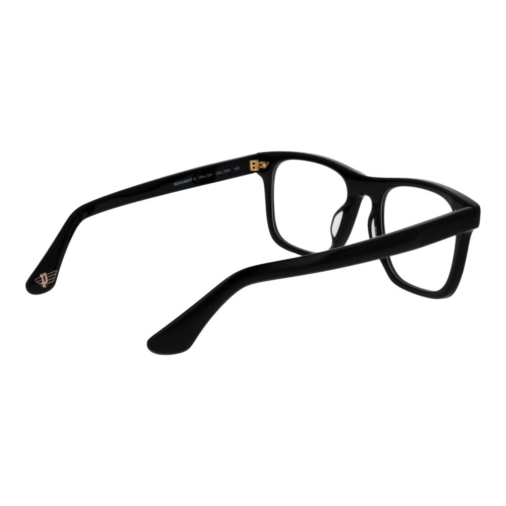 Police Men's Optical Glasses – Black Full-Rim Frame, 52mm