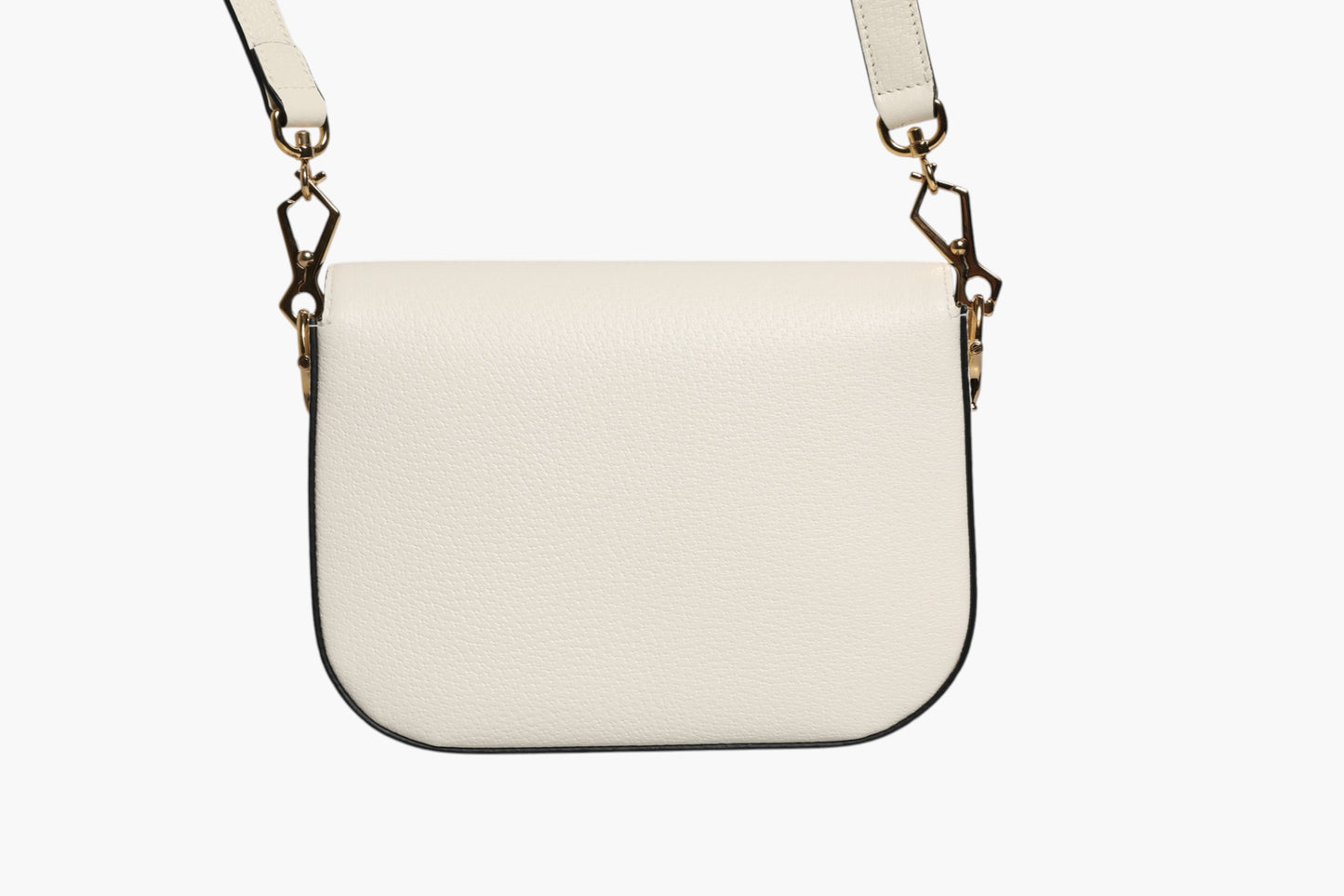 Gucci x Adidas Horsebit 1955 Shoulder Bag White & Black Leather 20cm Preloved Grade A