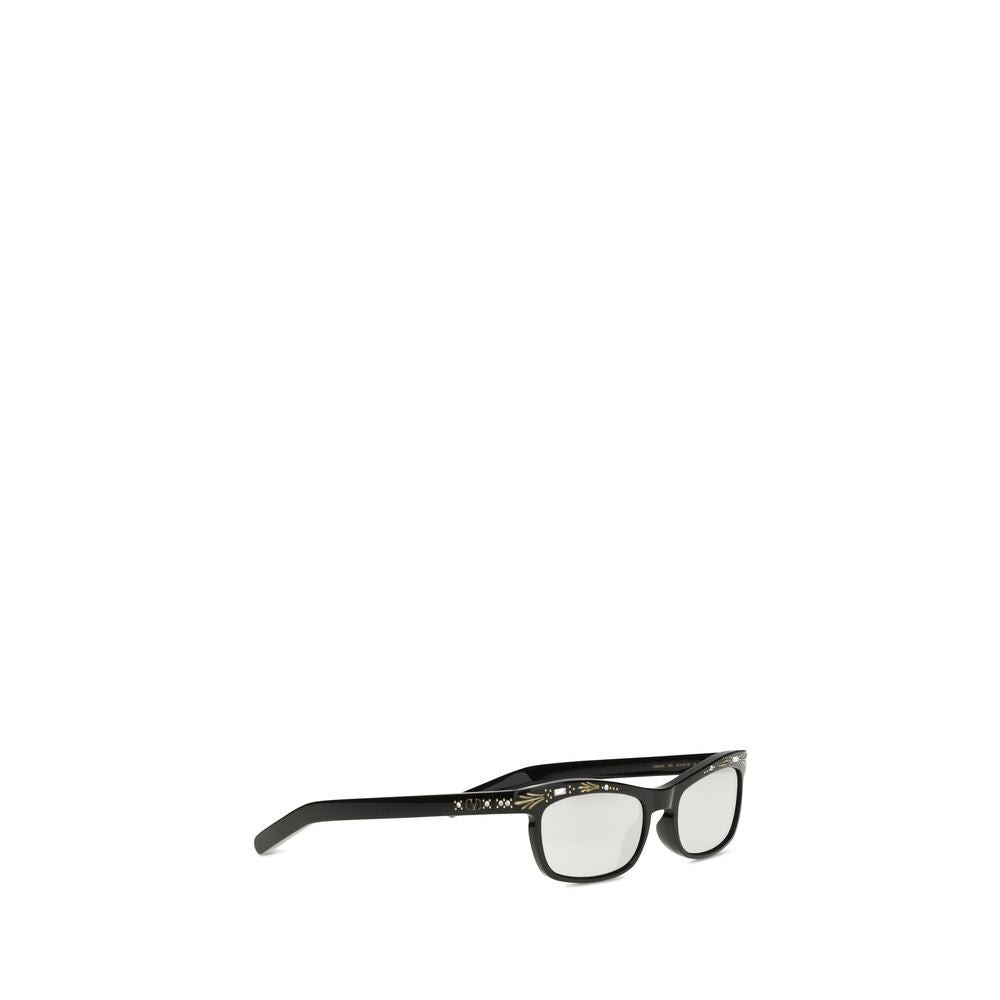 Valentino Garavani Women's Sunglasses – Black Acetate, Crystal Details