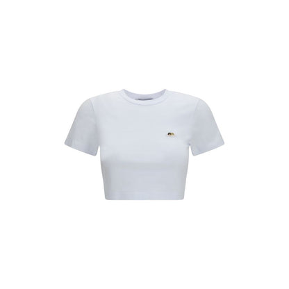 Fiorucci Angels Patch Cropped T-Shirt