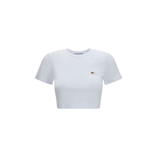Fiorucci Angels Patch Cropped T-Shirt