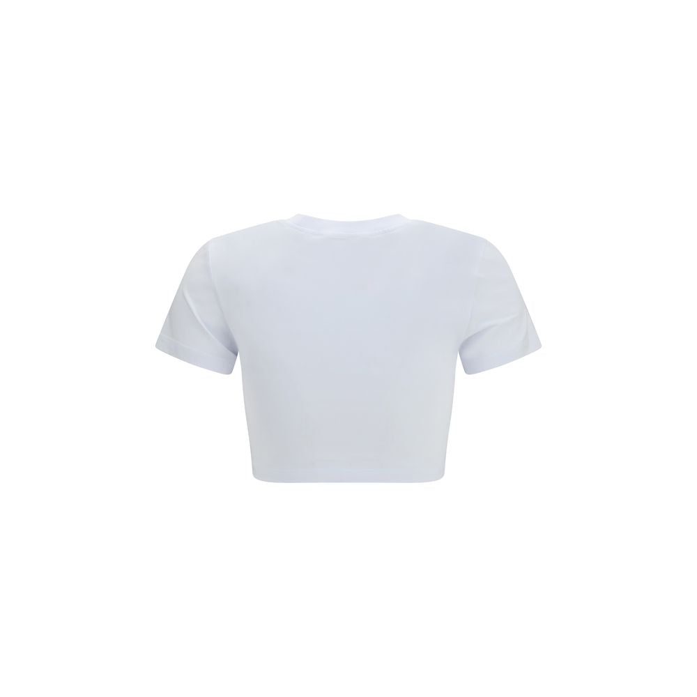Fiorucci Angels Patch Cropped T-Shirt