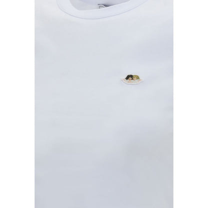Fiorucci Angels Patch Cropped T-Shirt