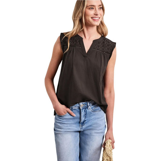 Street One Brown Cotton Blouse - Model 346269