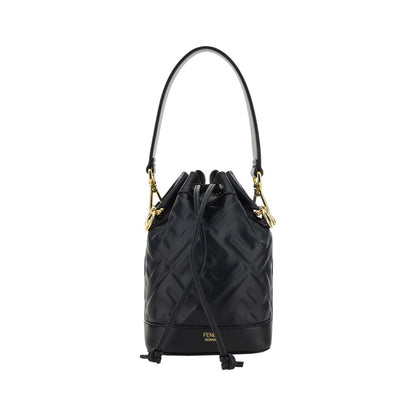 Fendi Black Mon Tresor Bucket Bag