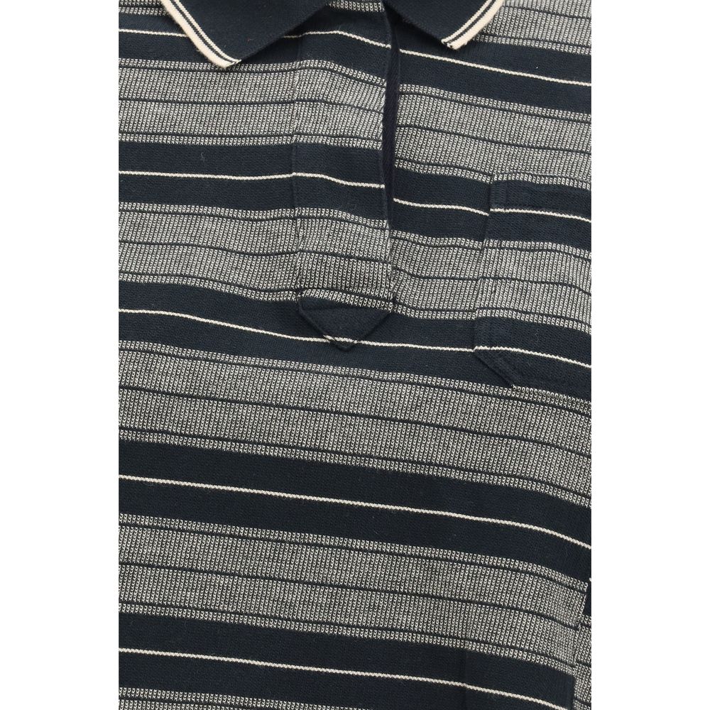 Marant Étoile Black Cotton Isalyne Polo Shirt