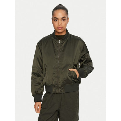 Champion Army Green Bomber Jacket for Women