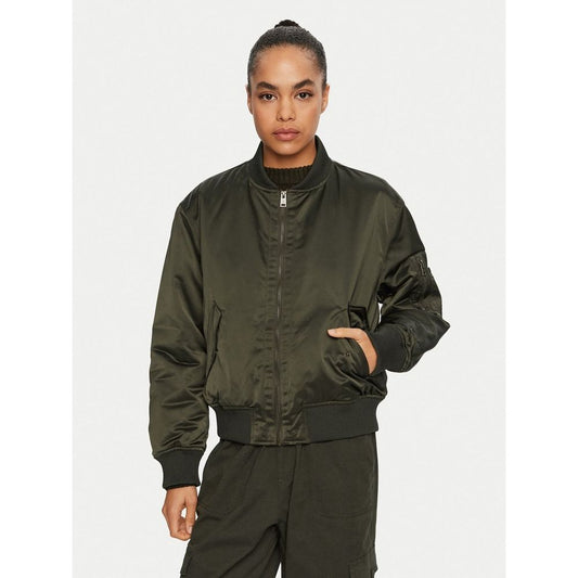Champion Army Green Bomber Jacket for Women