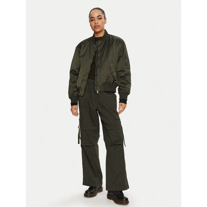 Champion Army Green Bomber Jacket for Women