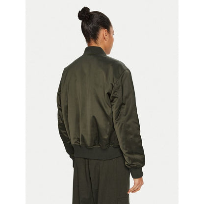 Champion Army Green Bomber Jacket for Women