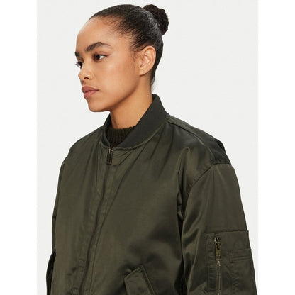 Champion Army Green Bomber Jacket for Women