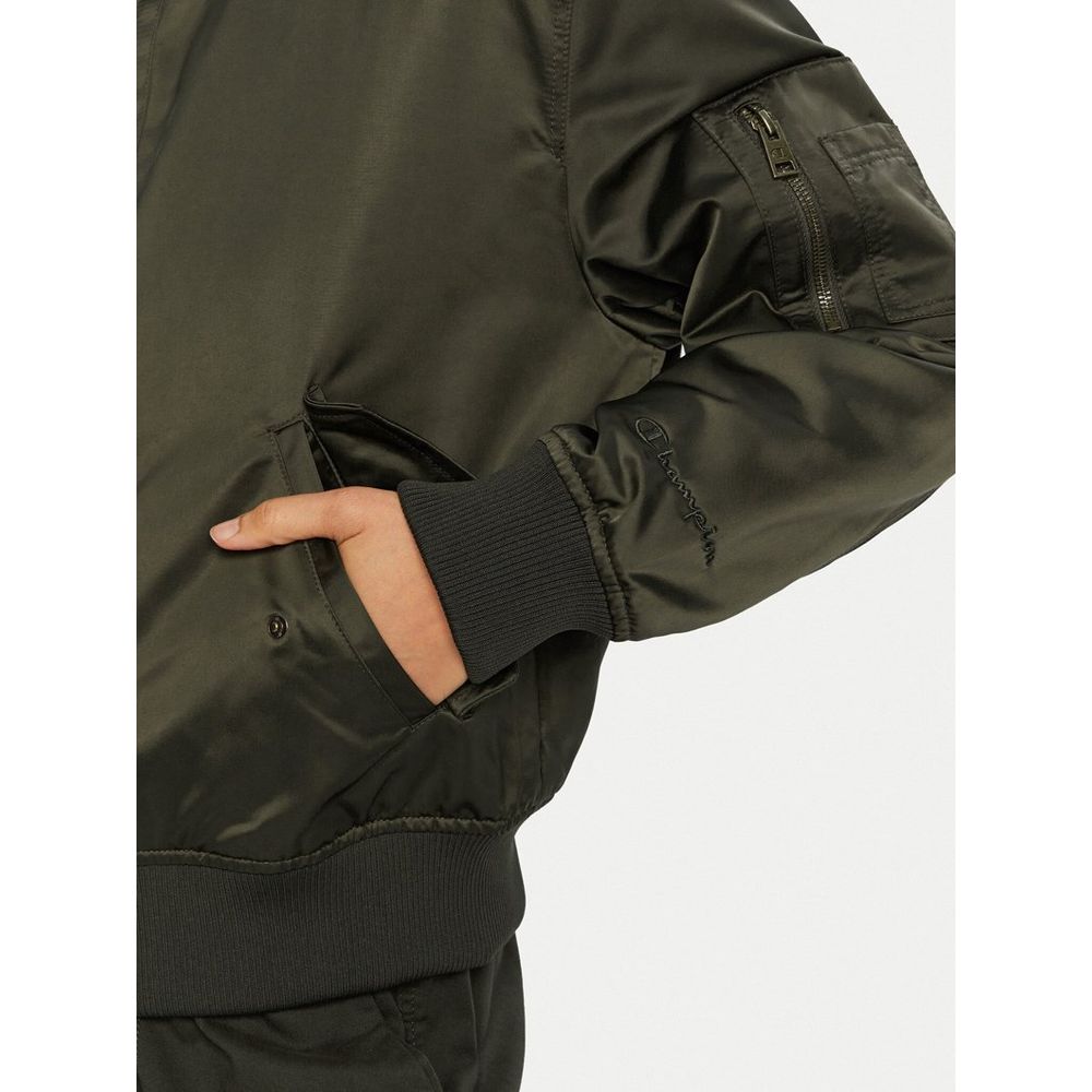 Champion Army Green Bomber Jacket for Women