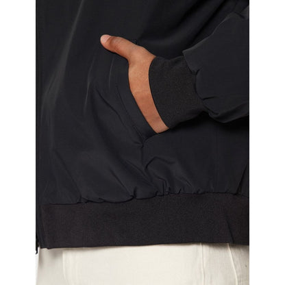 Champion Black Polyamide Bomber: Bold Street Style