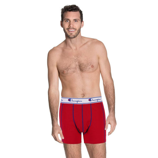 Champion Red/Navy 2 Pack Cotton Boxers