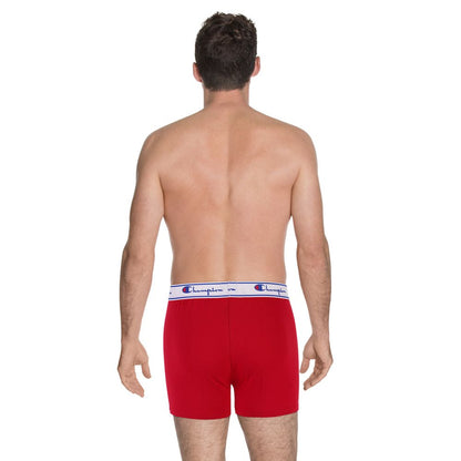 Champion Red/Navy 2 Pack Cotton Boxers