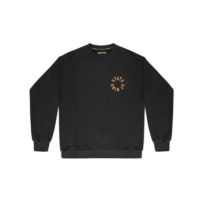 5TATE OF MIND Black Cotton Sweatshirt - Men’s S