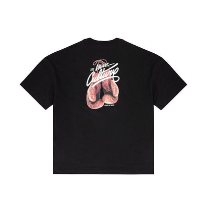 5TATE OF MIND Black Cotton T-Shirt - Size S