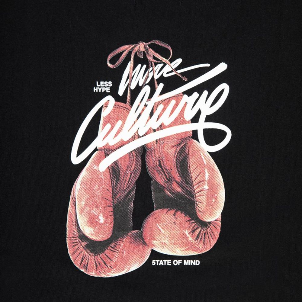 5TATE OF MIND Black Cotton T-Shirt - Size S