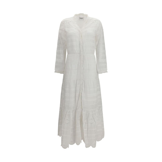 Marant Étoile White Cotton Daniva Shirt Dress