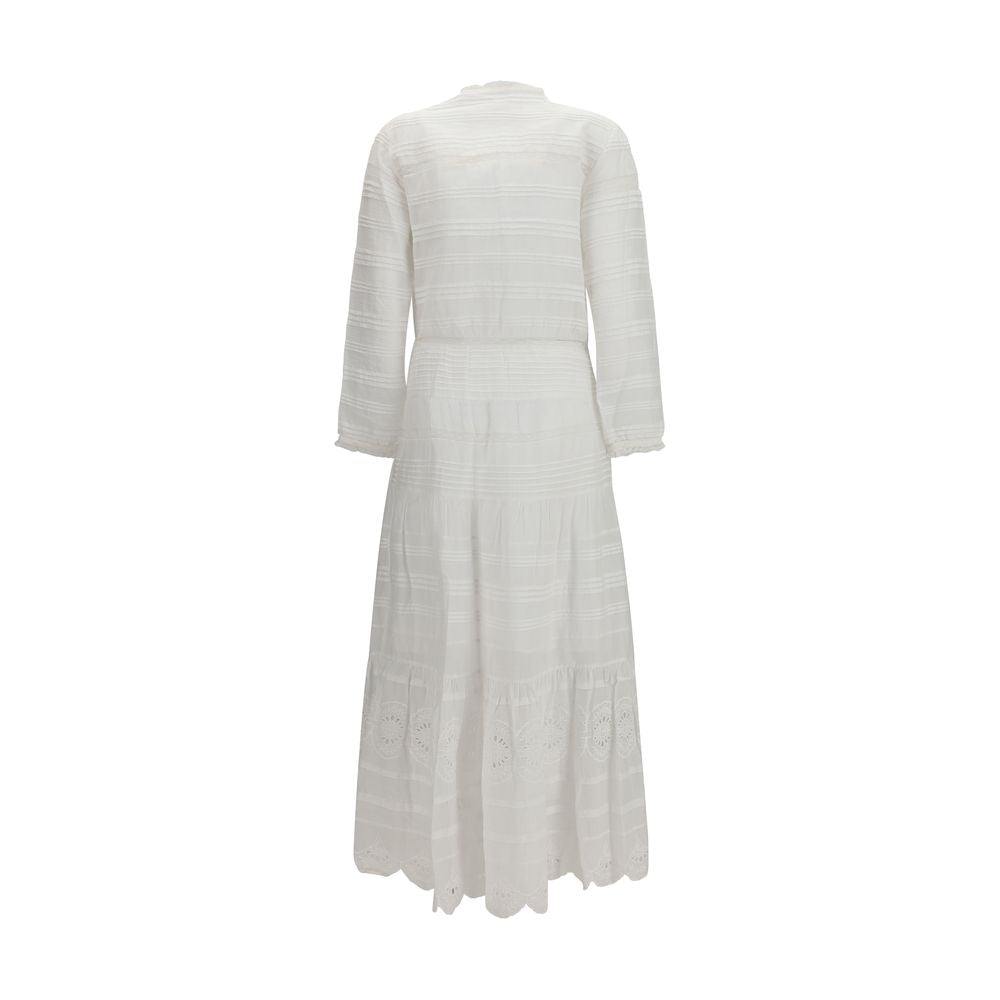 Marant Étoile White Cotton Daniva Shirt Dress