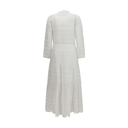 Marant Étoile White Cotton Daniva Shirt Dress