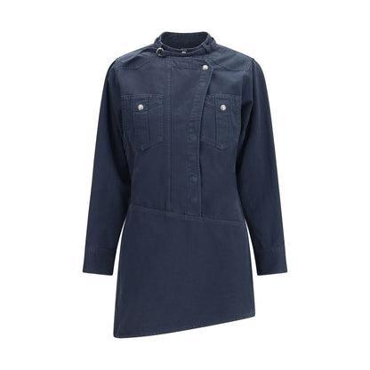 Marant Étoile Blue Denim Nouria Shirt Dress