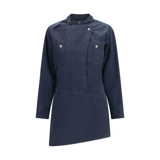 Marant Étoile Blue Denim Nouria Shirt Dress