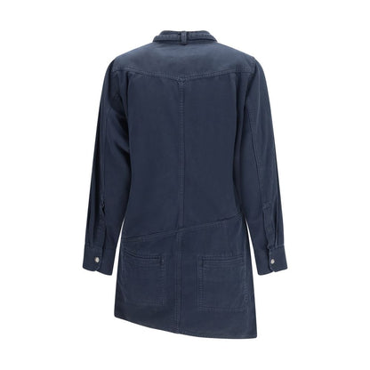 Marant Étoile Blue Denim Nouria Shirt Dress
