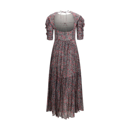 Marant Étoile Purple Cotton Sichellia Dress
